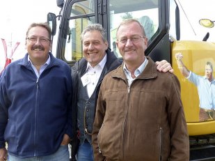 Oberaargauisches Schwingfest in Grasswil. Klaus Reinmann, Christian Hadorn, Ueli Iseli