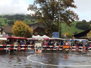 Wattenwil-Märit mit den Nationalratskandidaten.