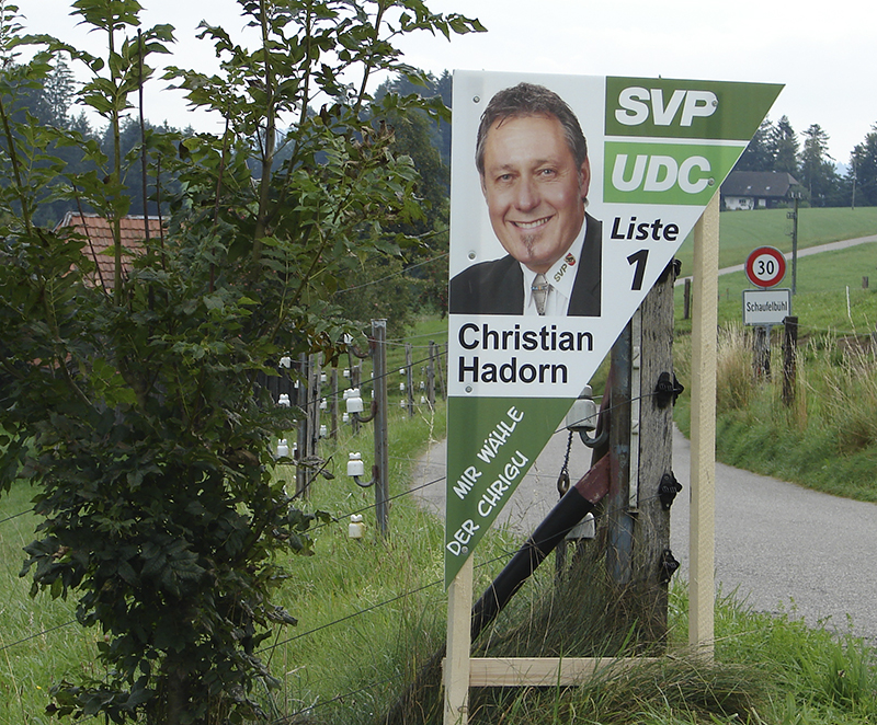 Christian Hadorn Nationalratswahl